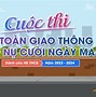 An Toàn Giao Thông Cho Nụ Cười Trẻ Em Thơ Lớp 4 Tuổi