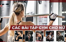 Các Bài Tập Giảm Cân Cho Nữ Tại Phòng Gym