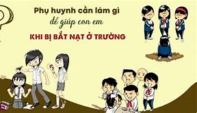 Con Ở Trường Bị Bắt Nạt